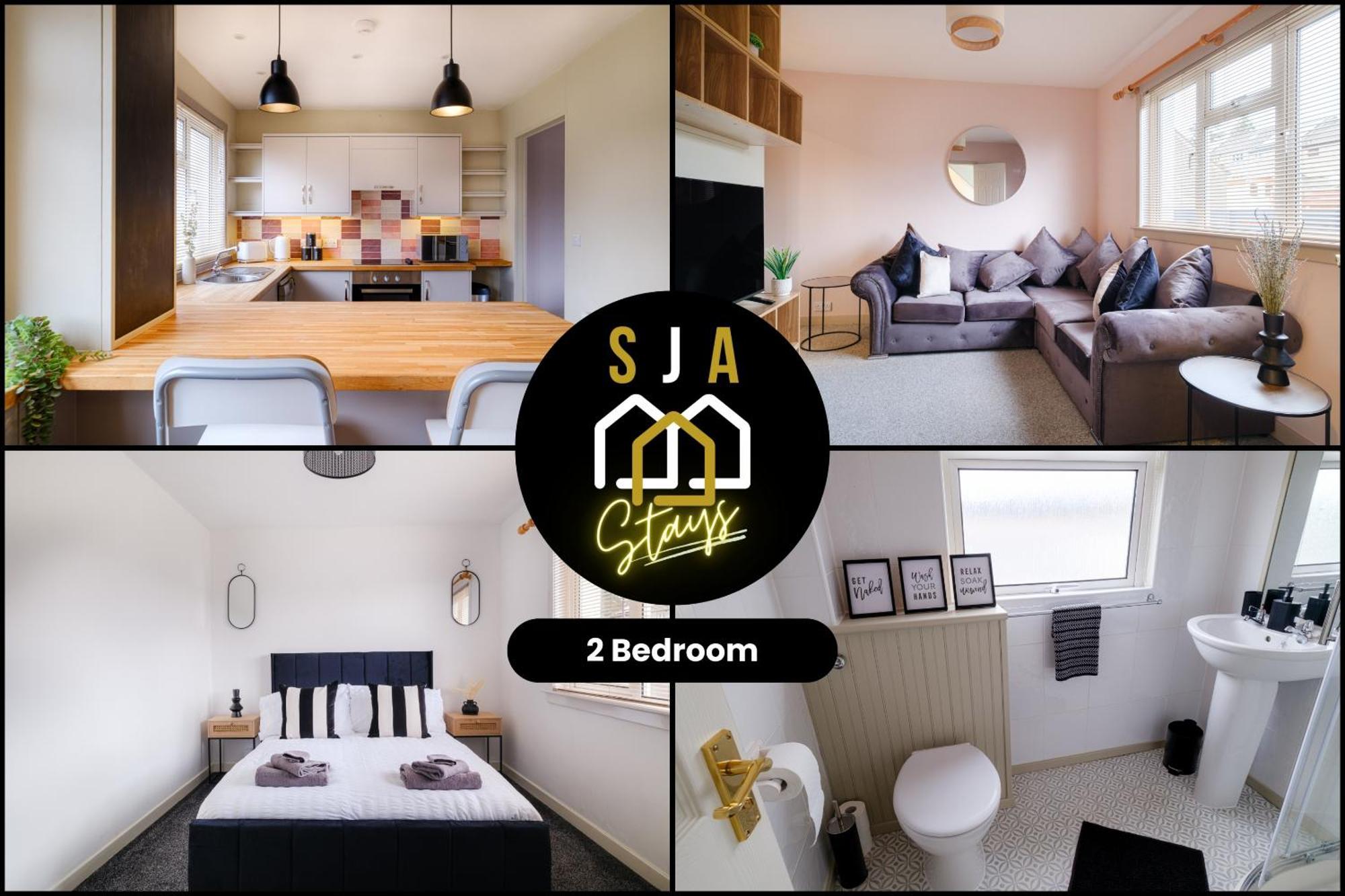 Banchory House - Sja Stays - 2 Bed House الغرفة الصورة
